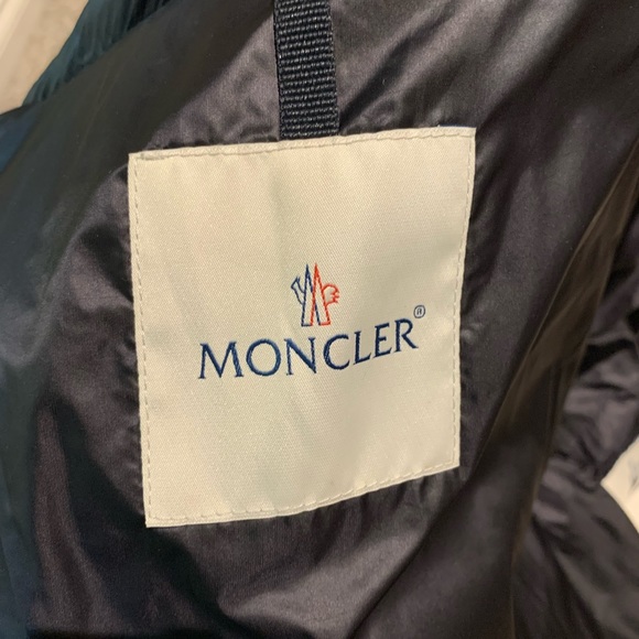 Auth Moncler Gaufre Giubbotto real down feathers wool stylish classy warm jacket - Picture 7 of 14